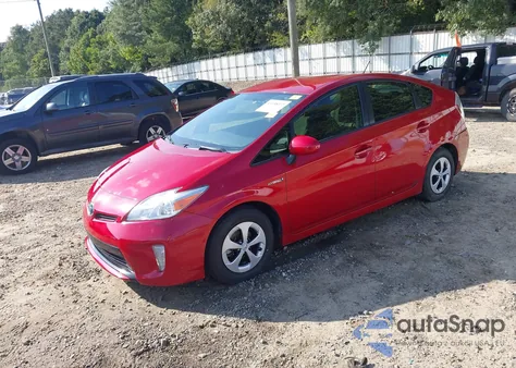 2012 Toyota Prius Two из США, поврежденный, VIN JTDKN3DU3C1505313